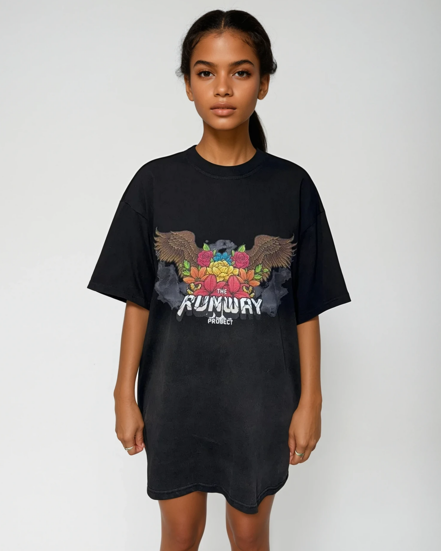 Floral Wing T-Shirt | Ethereal Street Style