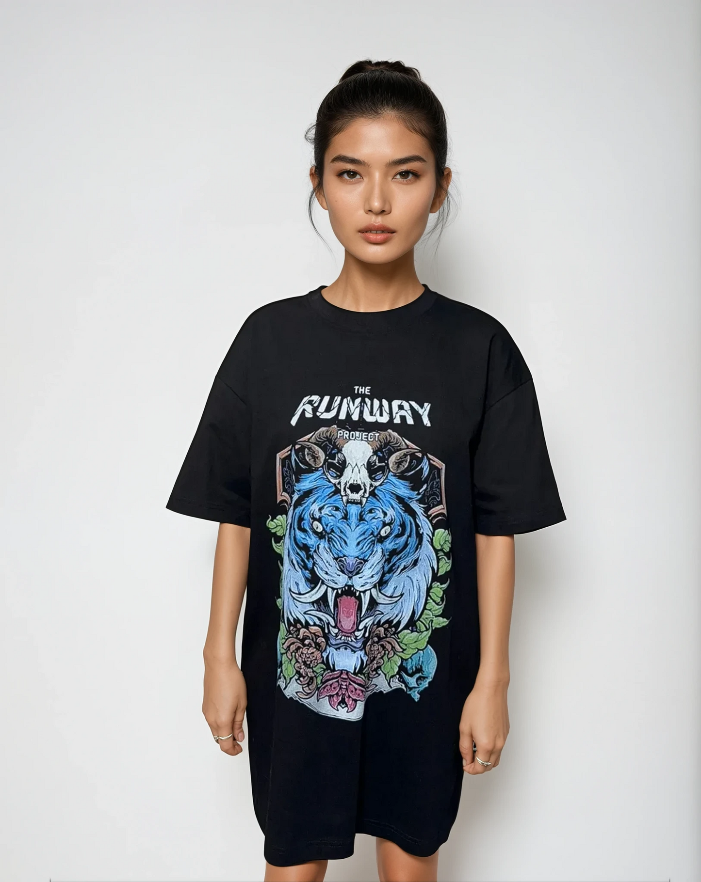 Anime Tiger Street Style T-Shirt | Japanese Streetwear Collection 2025