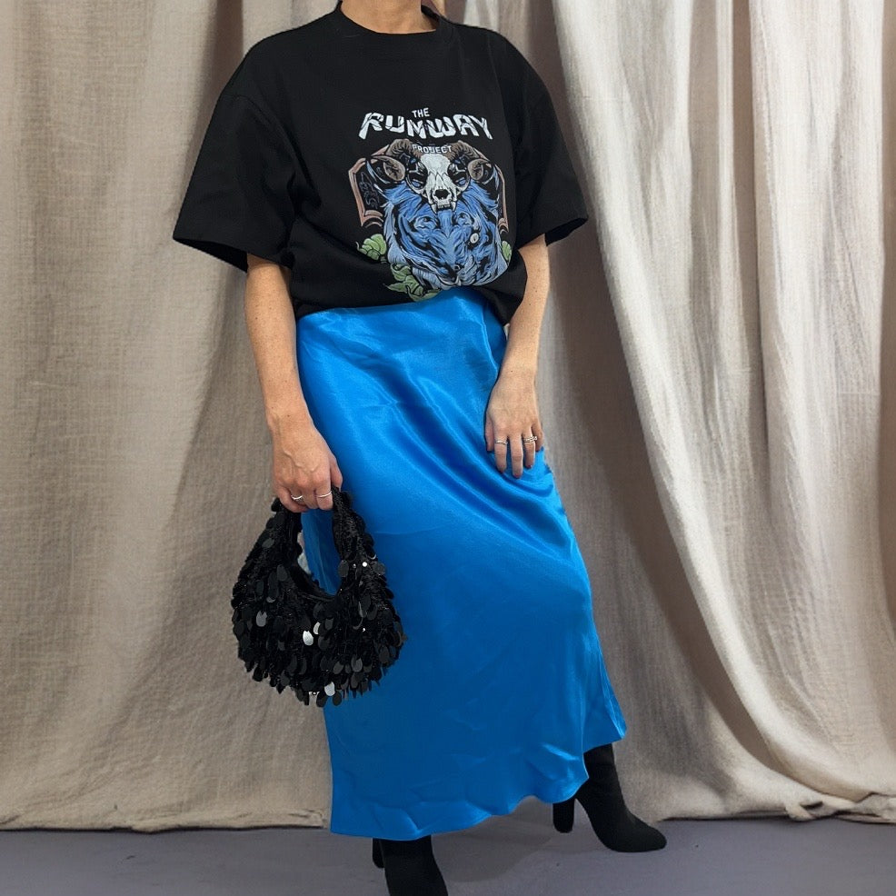 The Runway Project Black Tiger Print T-Shirt